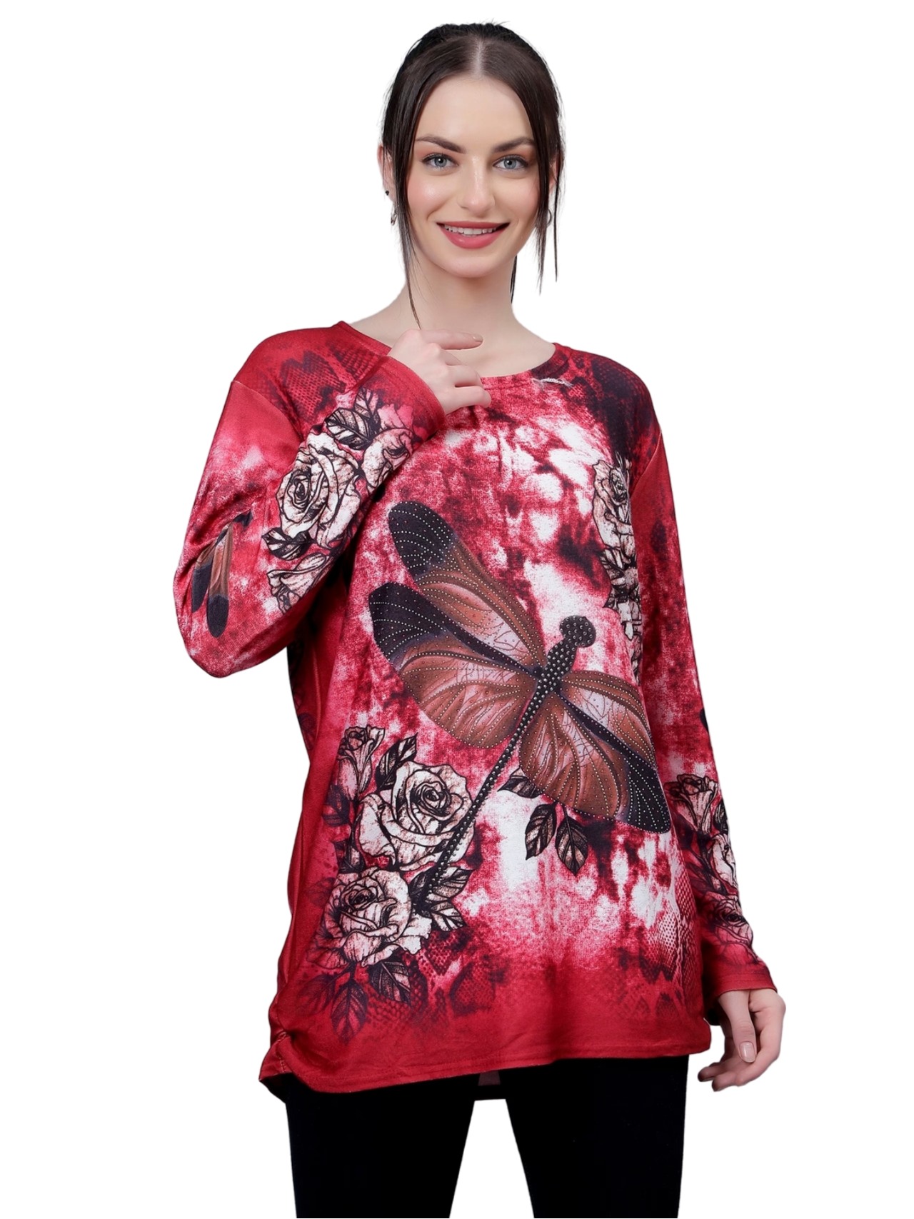 Albion Women Premium Quality Printed Top
