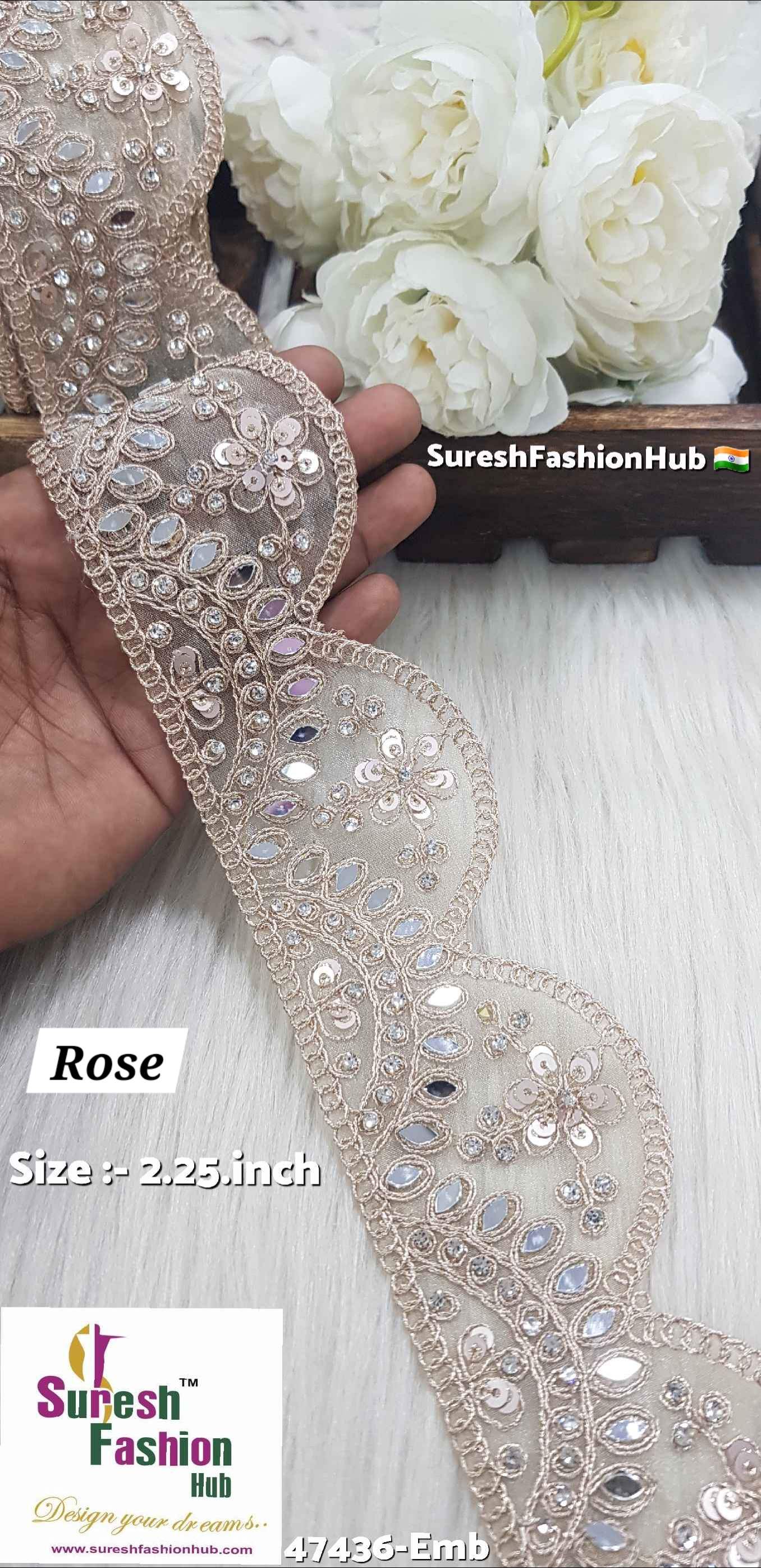 Rose Mirror Elegance Lace