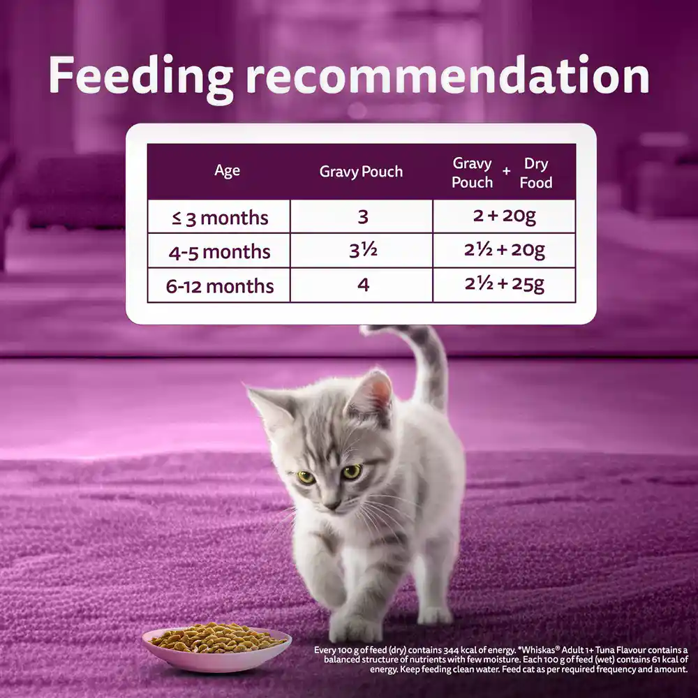 Whiskas Kitten Tuna for Cats 560g