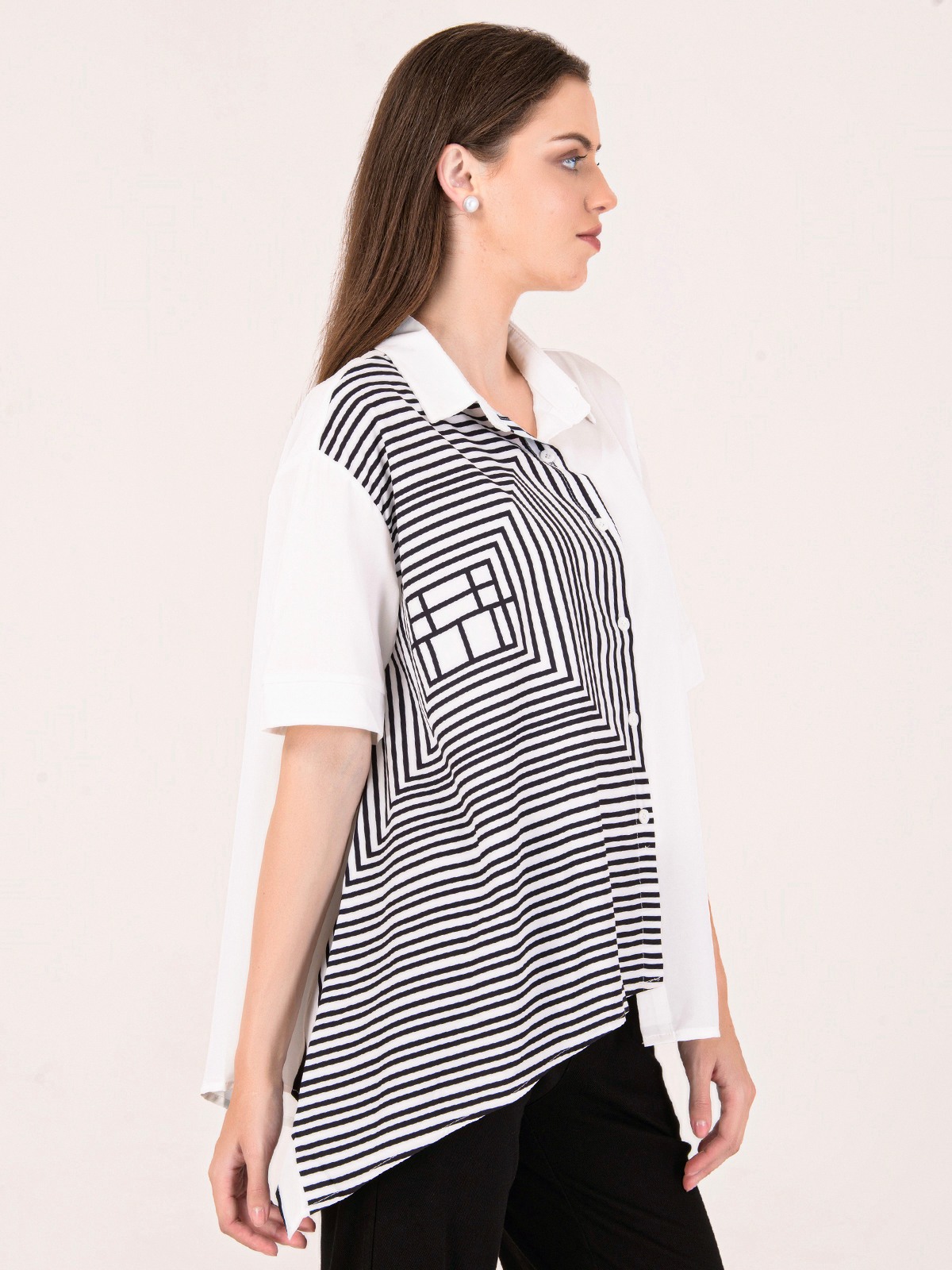 Albion Women White Smart Top