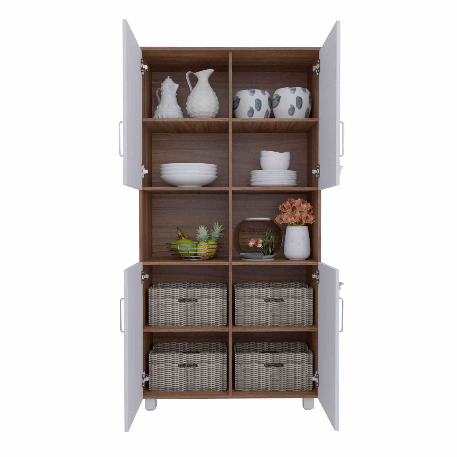 Ronald Band Cabinet - Leon Teak Finish