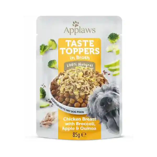 Applaws Chicken Breast With Broccoli Apple and Quinoa Wet Dog Food, 85g  (Pack of 1)