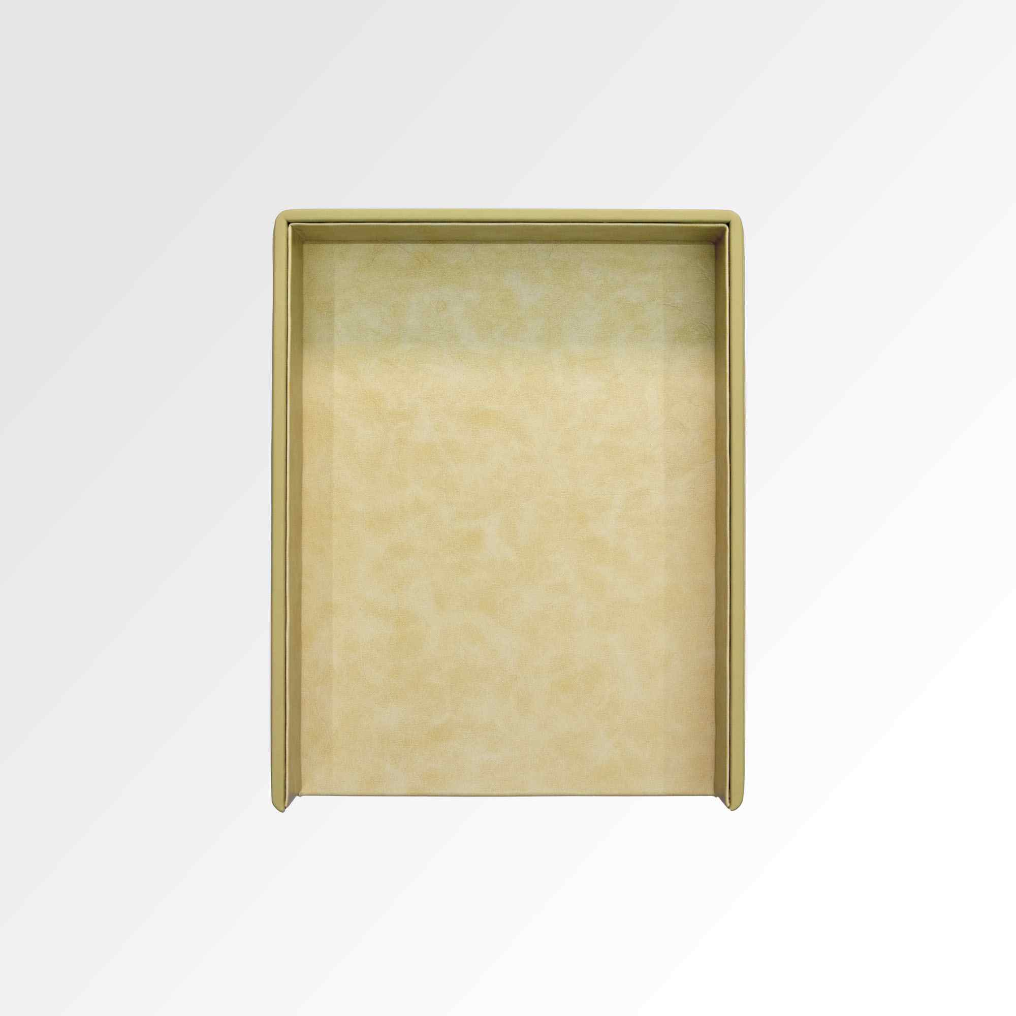 A4 Paper Tray / Letter Tray | Faux Leather | Moderno | Cream