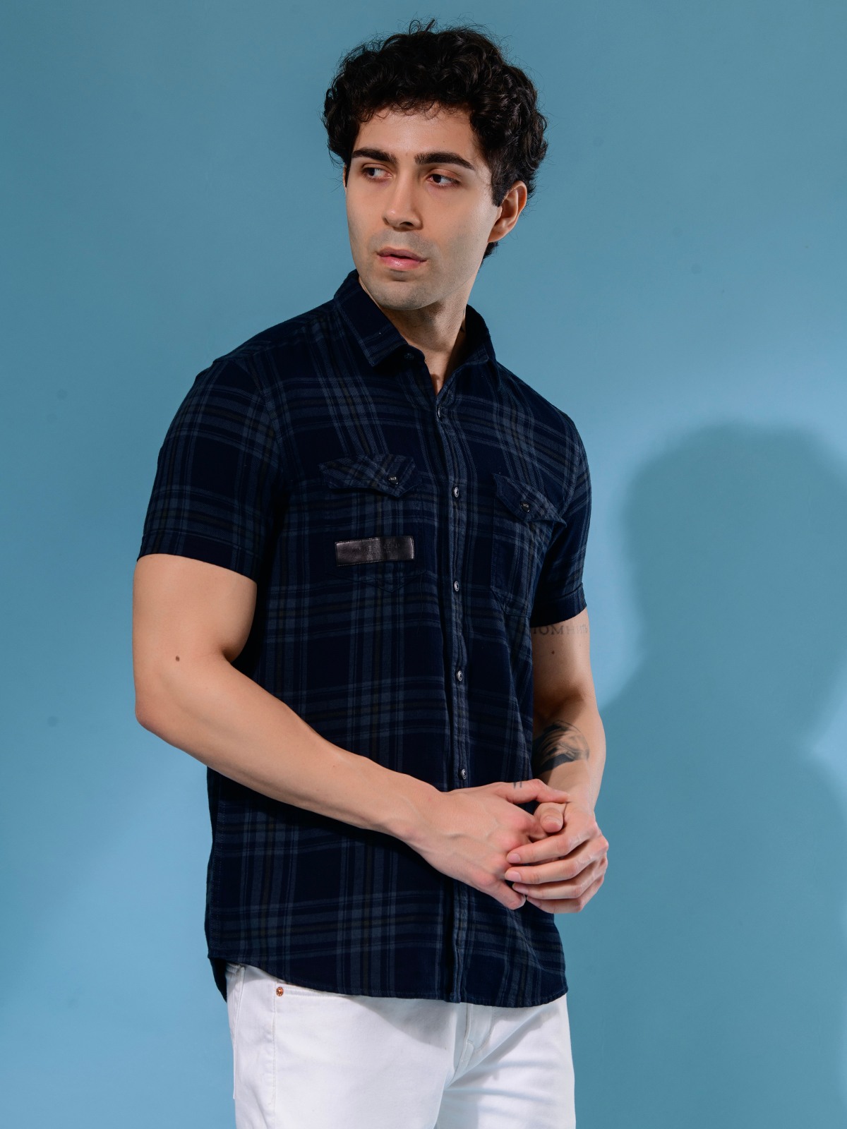 ALBION MENS MOF YELLOW (BLACK) SHIRT