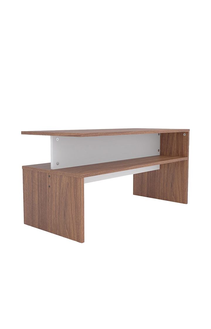 NEUDOT CHA Coffee Table | Centre Table with Storage for Drawing Rooming, Living Room and Office - Leon Teak