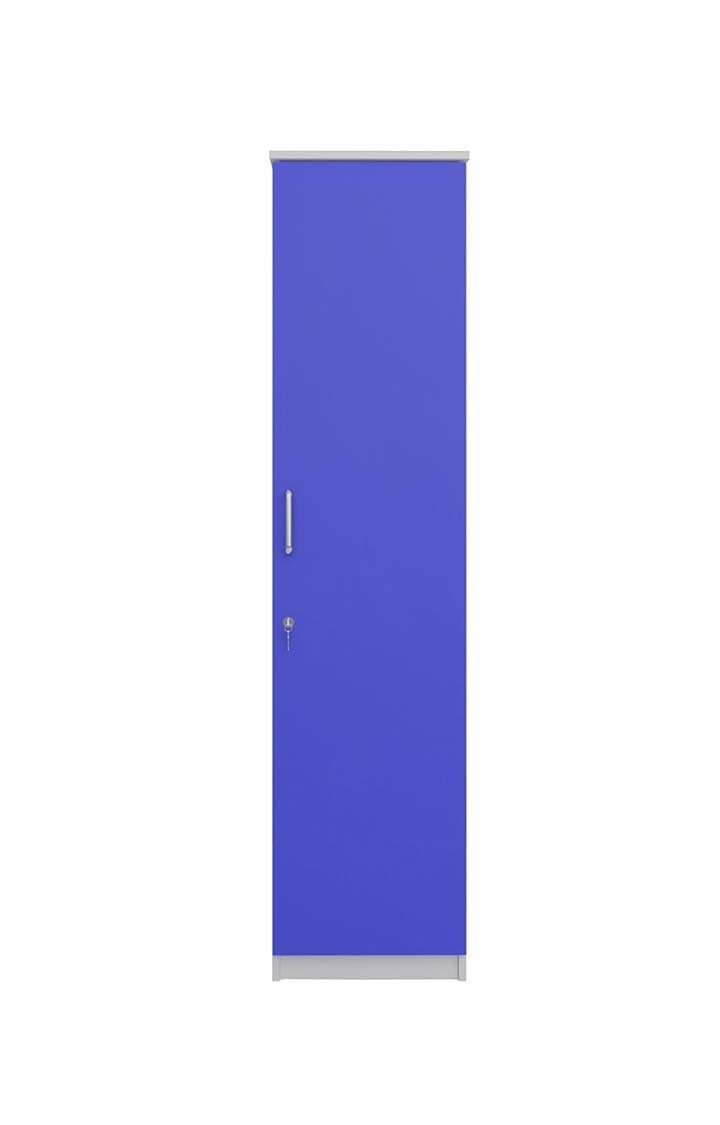 Adona Single Door Wardrobe - Blue