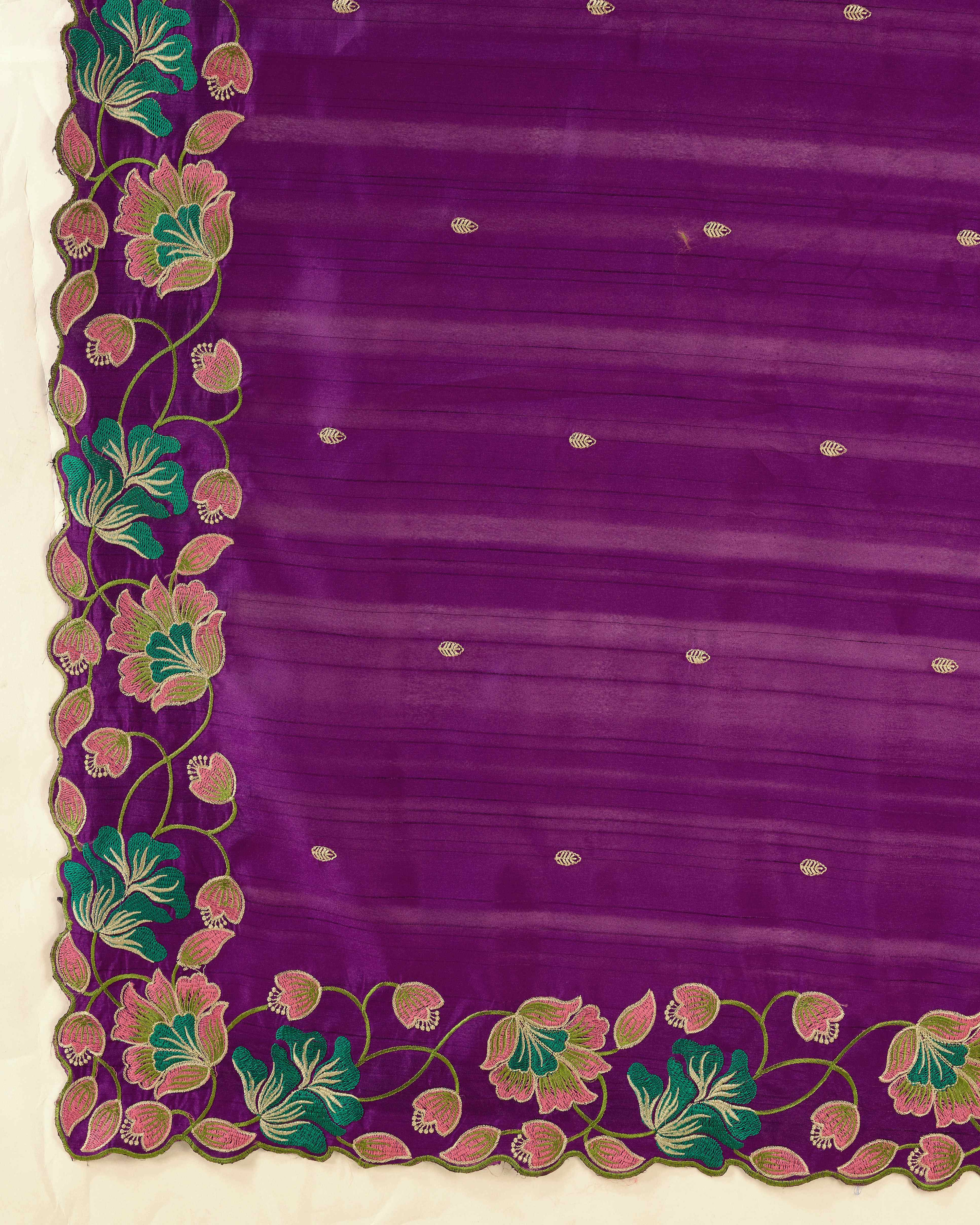 Tasarika Women Silk Wine Color Saree Amrita_Wine