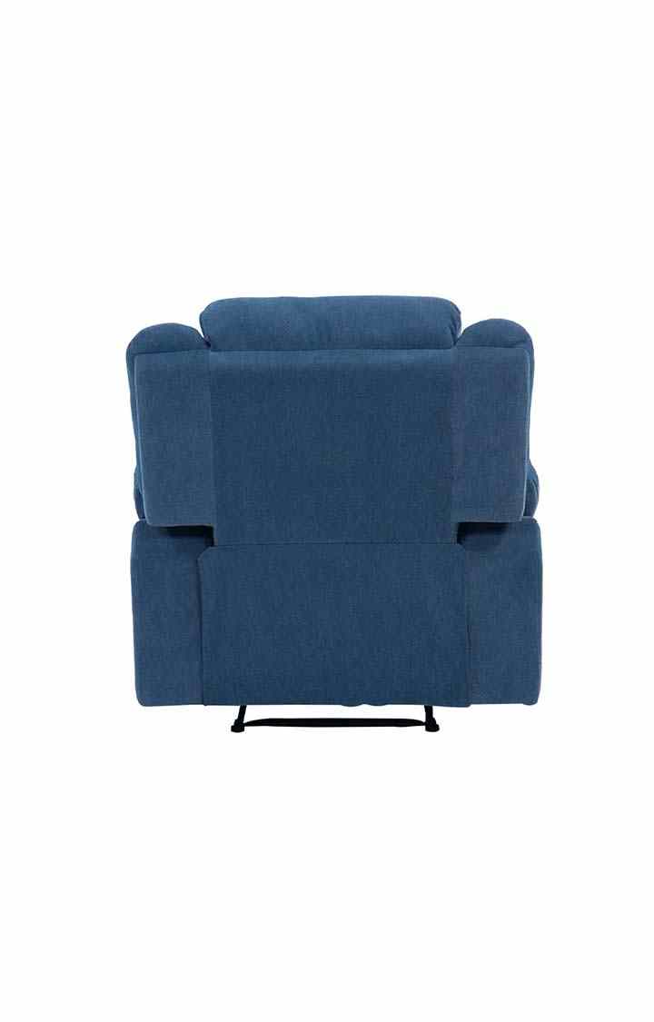 NEUDOT Ease Rocker Single Seater Fabric Recliner - Dusky Blue