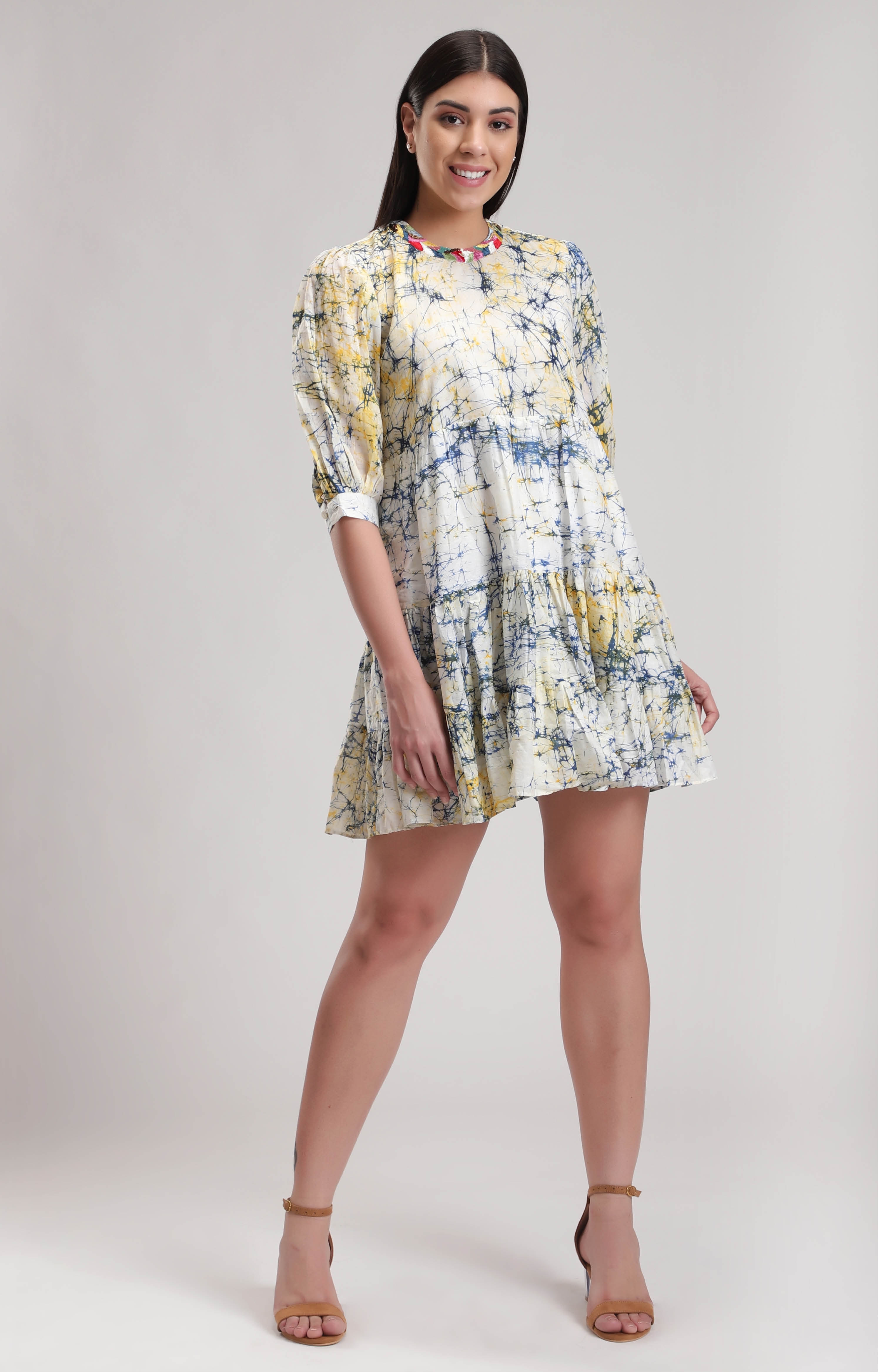 Be True | Yellow and Blue Aika Doll dress undefined