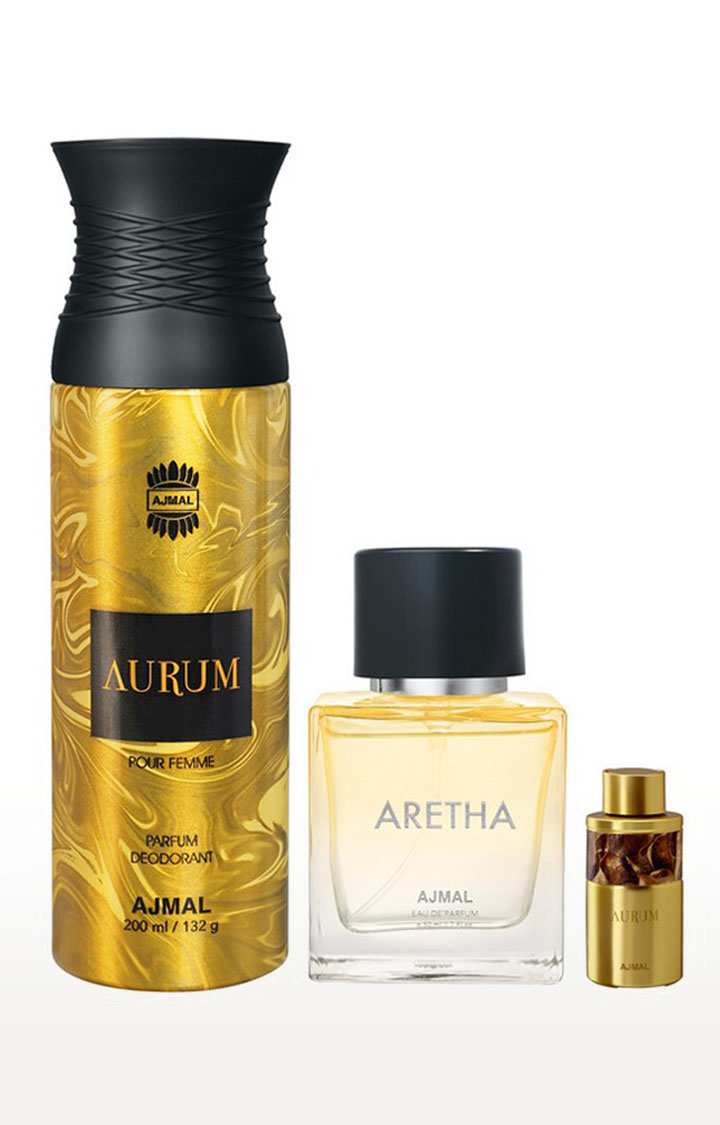 Ajmal Aurum Concentrated Perfume Oil Alcohol free Attar 10ml for