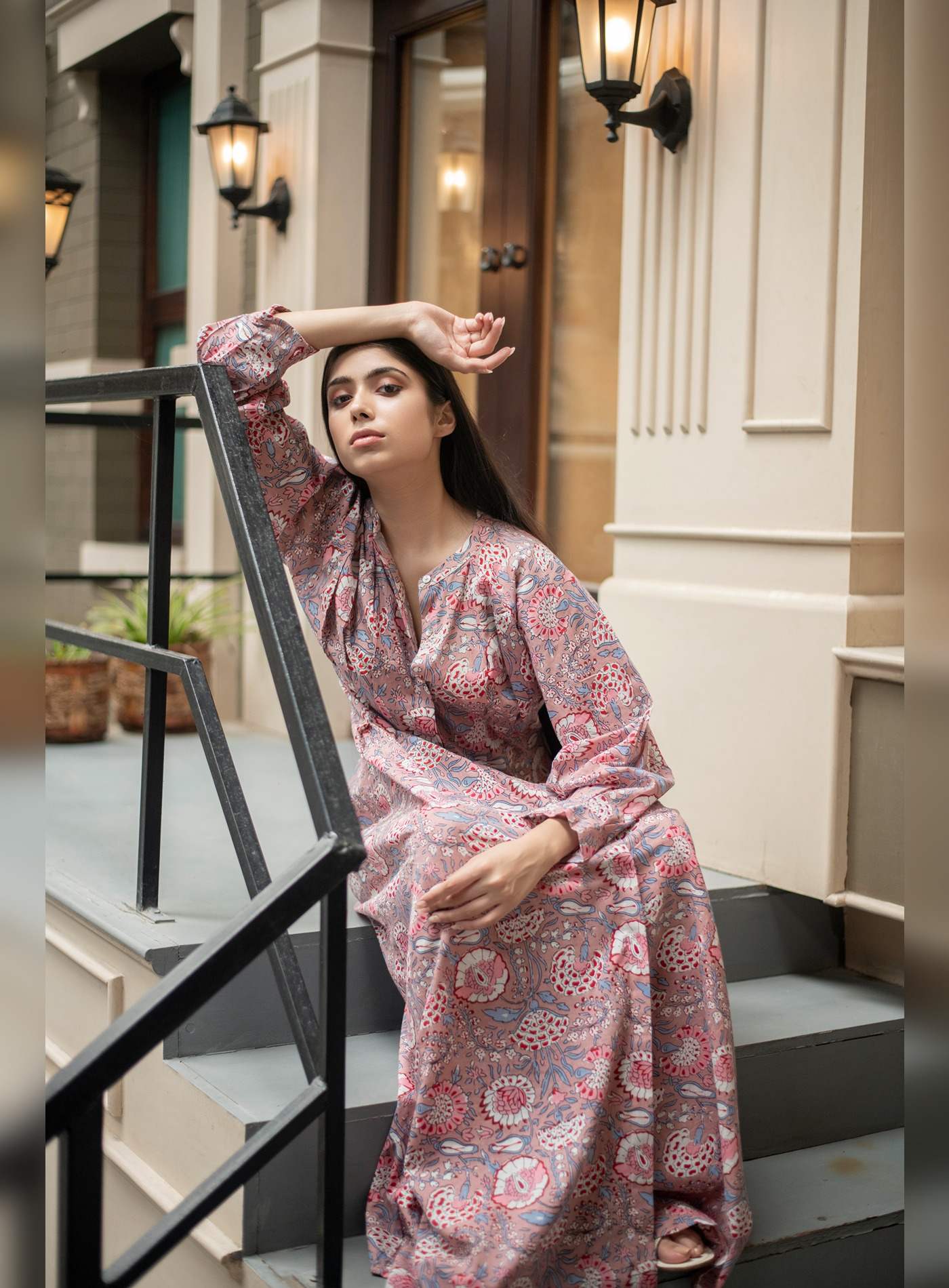 Alice18-Womens Pleated Maxi Dress , Where Effortless Elegance Meets Timeless Grace