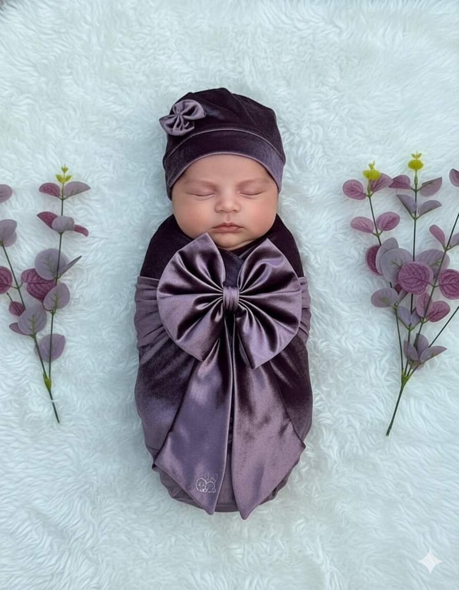 VELVET DREAM SWADDLE SET