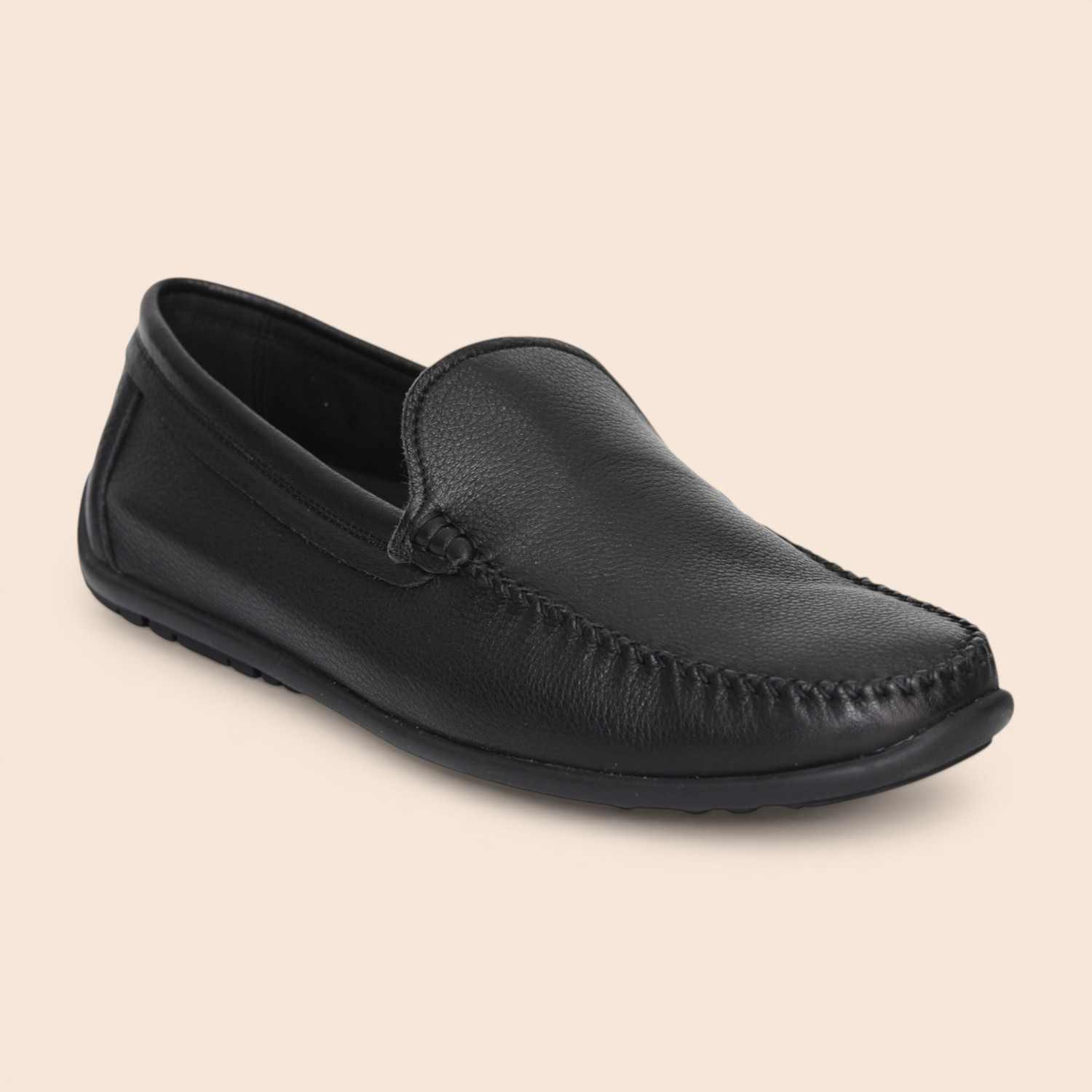 Men Black Ravento Casual Loafers