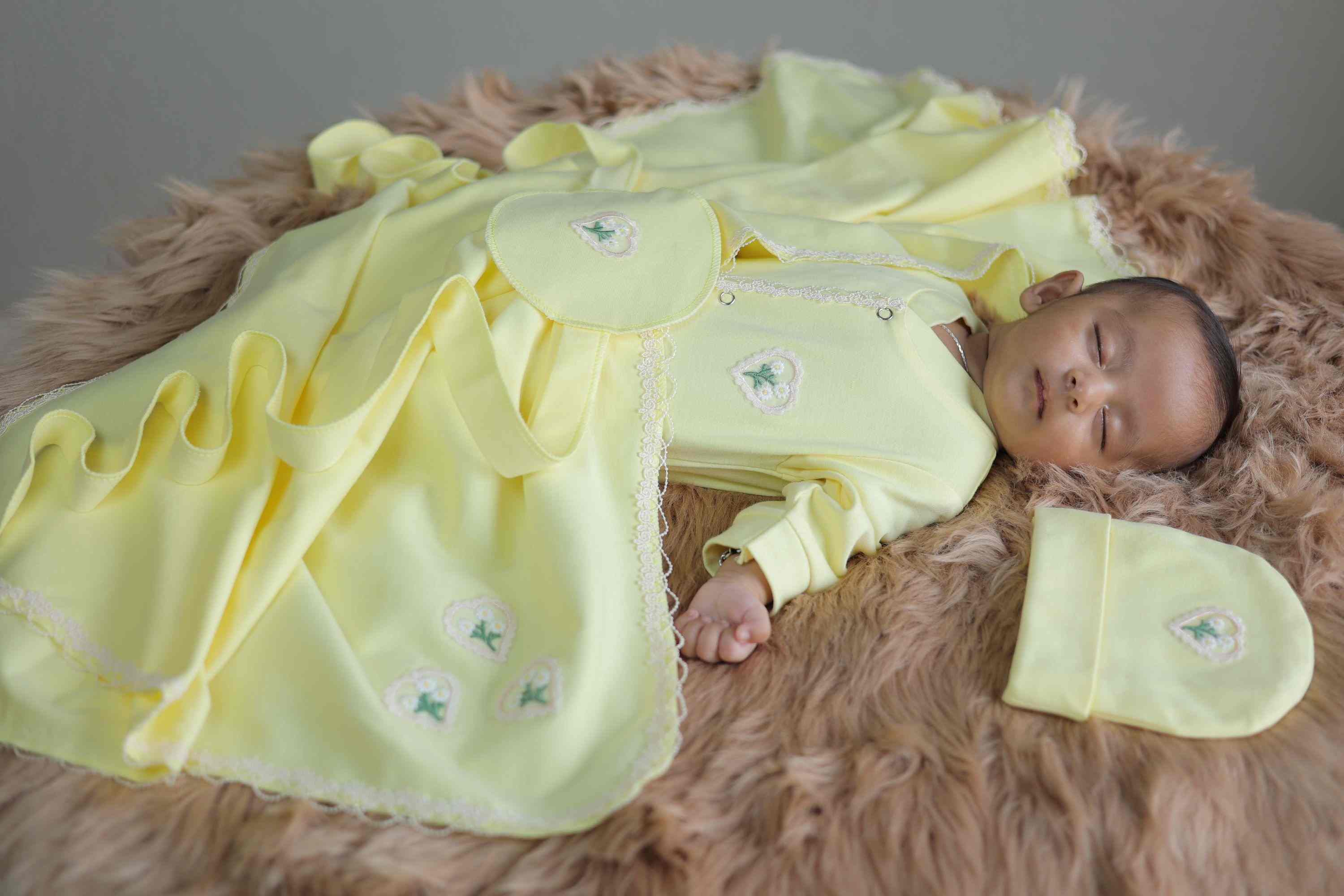 Sunny Blossom Ensemble Romper Set