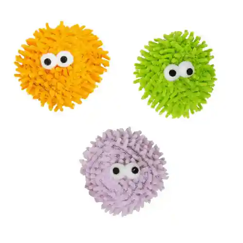 Barkbutler Fofos Geek Ball Chew Toy for Cats (1 Piece, Assorted)