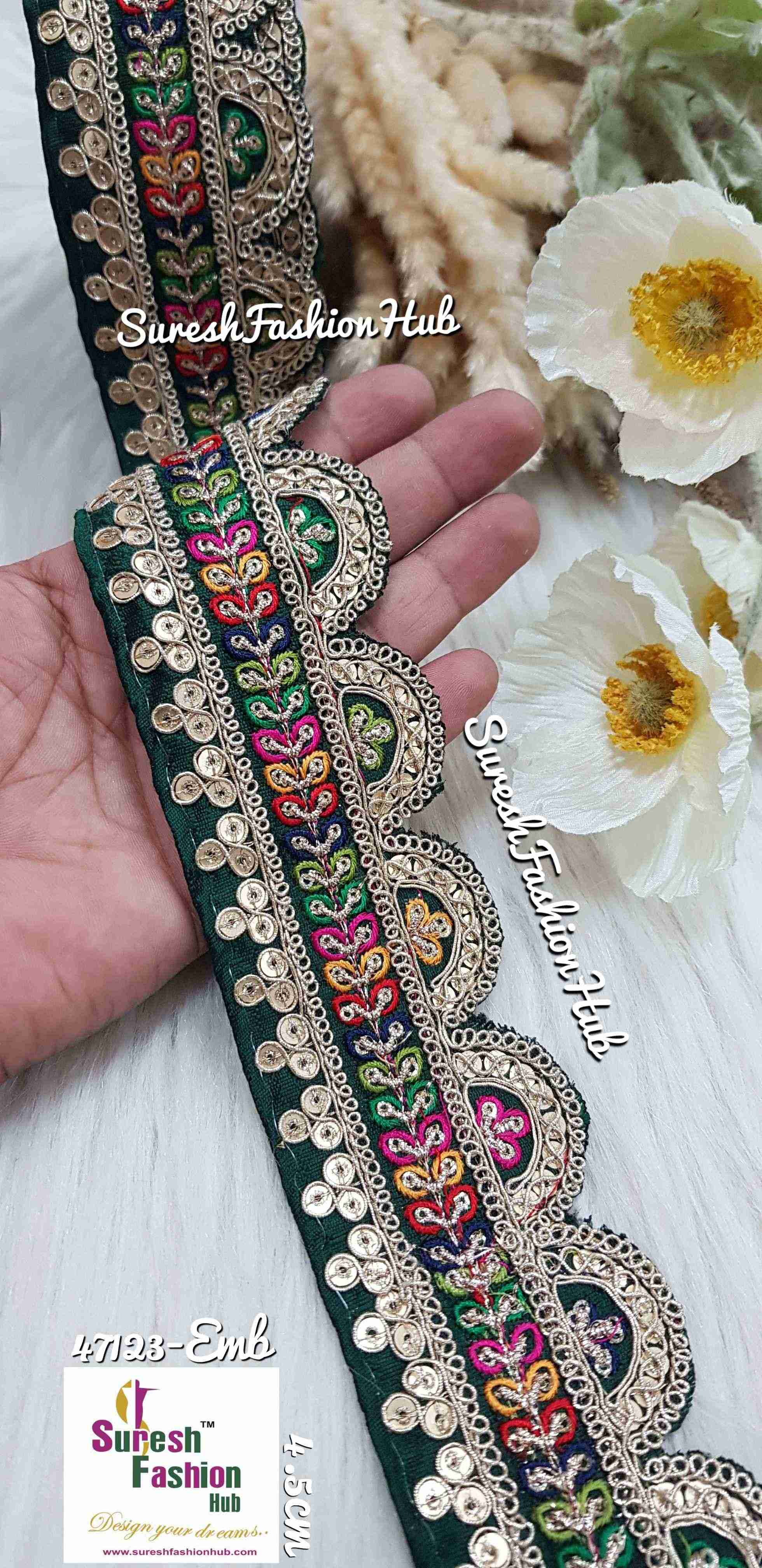 Saree borders online and laces