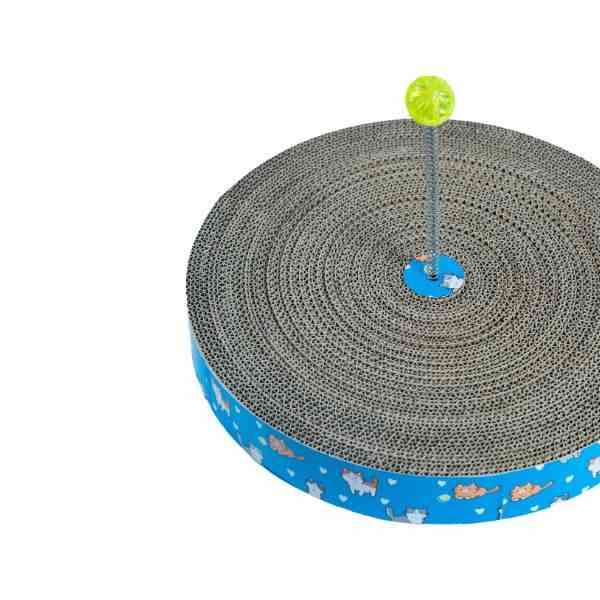 Ezra Spring Toy Circular Cat Scratcher