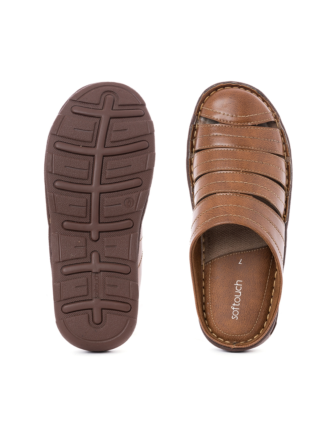 Back Belt Sandals for Men, Cushioned Soft Footbed - TrishaStore.com