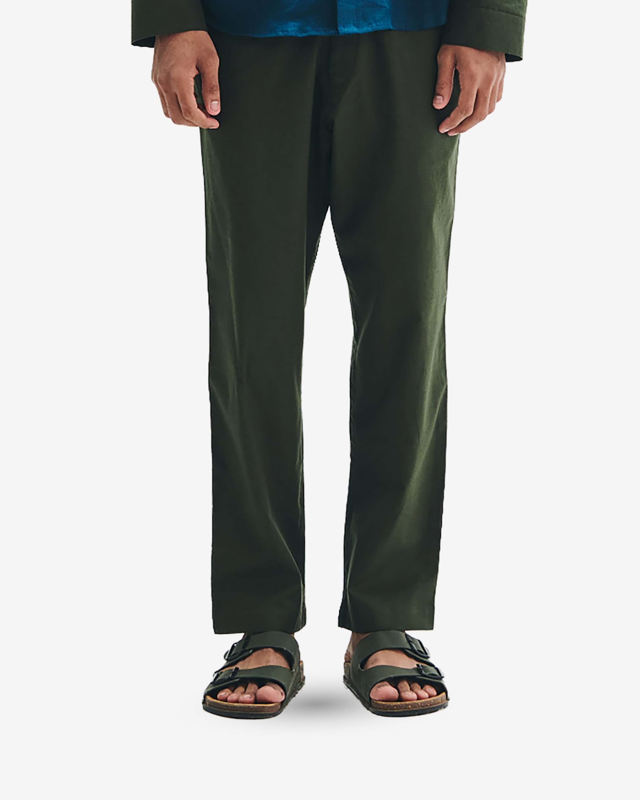 Pine Co-linen Men's Tapered Lounge Pants