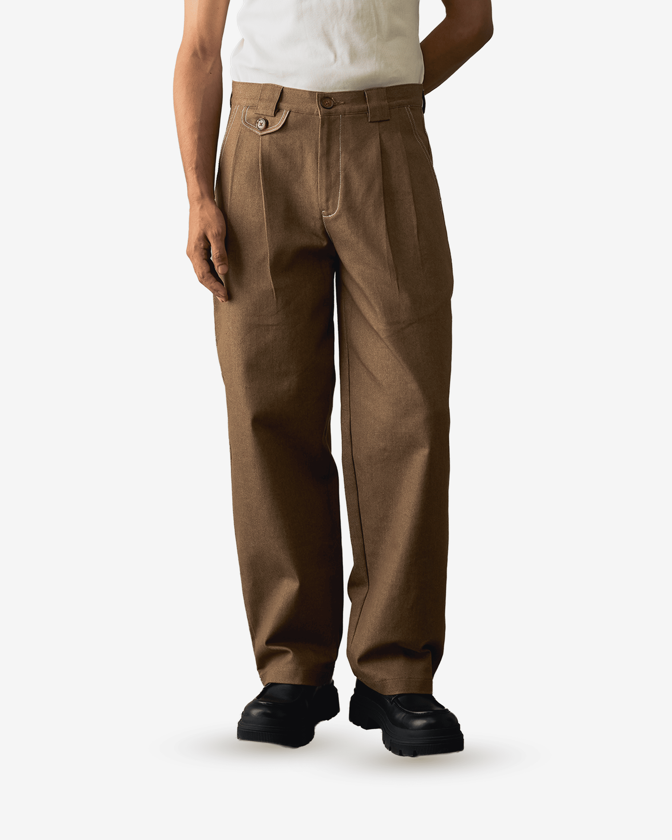 Denim Work Jeans - Tobacco - Men