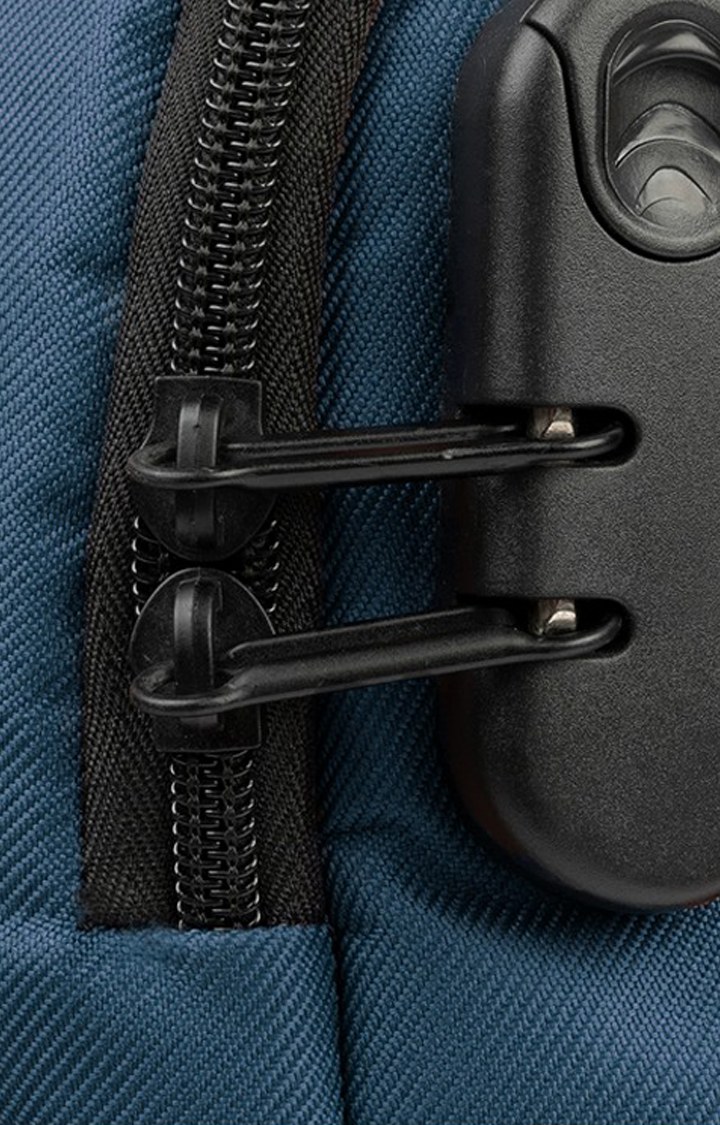 Blue Laptop Backpack (USB Charging Port) | Premium Office Laptop Bag for Men/Women