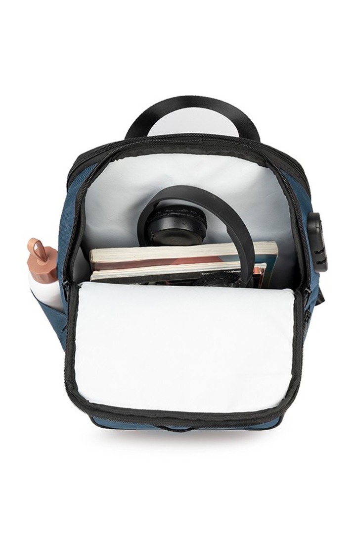 Blue Laptop Backpack (USB Charging Port) | Premium Office Laptop Bag for Men/Women