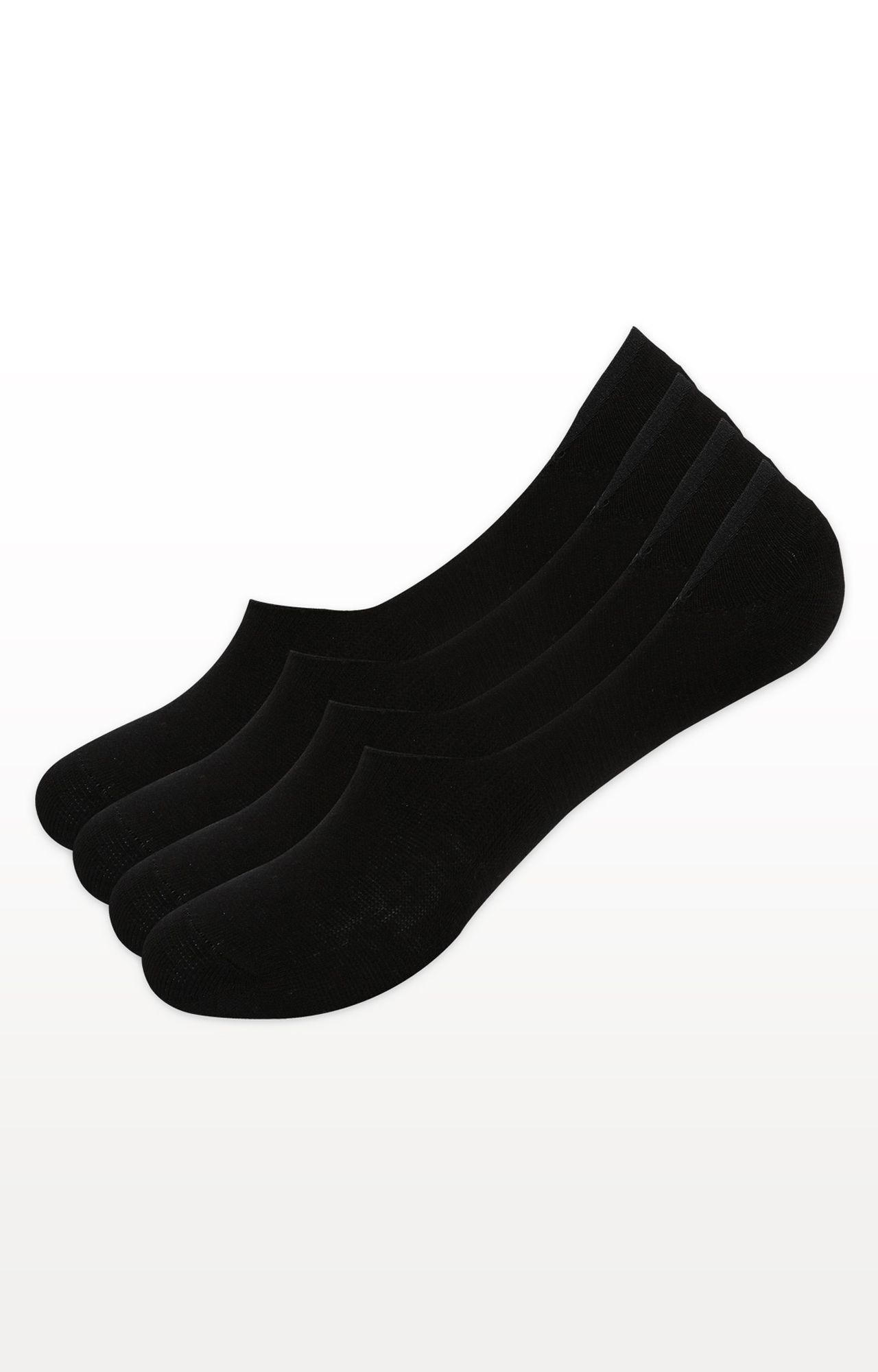 BALENZIA | Black Solid Socks (Pack of 4) 0
