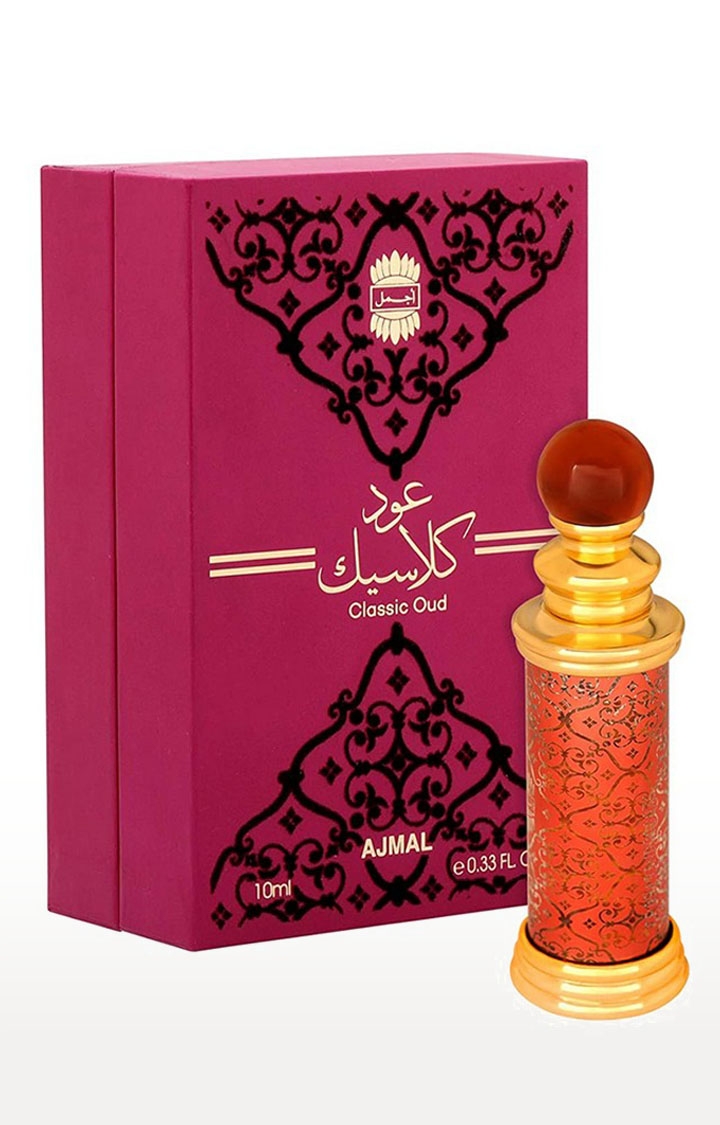 Ajmal | Ajmal Bastion EDP Perfume 100ml for Men and Classic Oud Concentrated Perfume Oil Oudh Alcohol-free Attar 10ml for Unisex 3