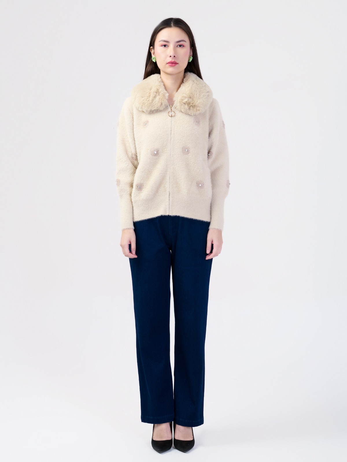 ALBION LADIES L TOP (WOOLEN)