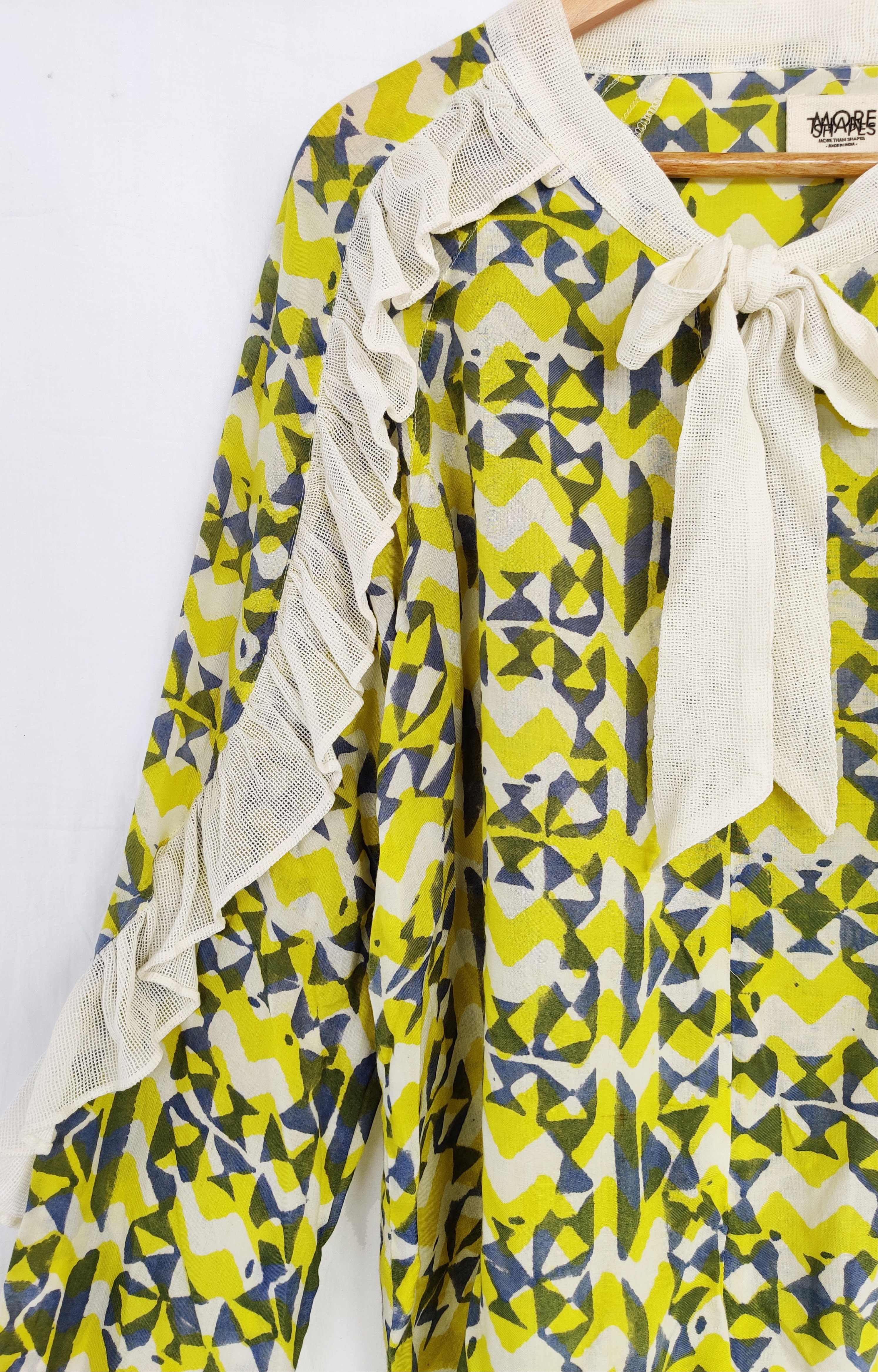 FOR THE LOVE OF RUFFLE BLOUSE