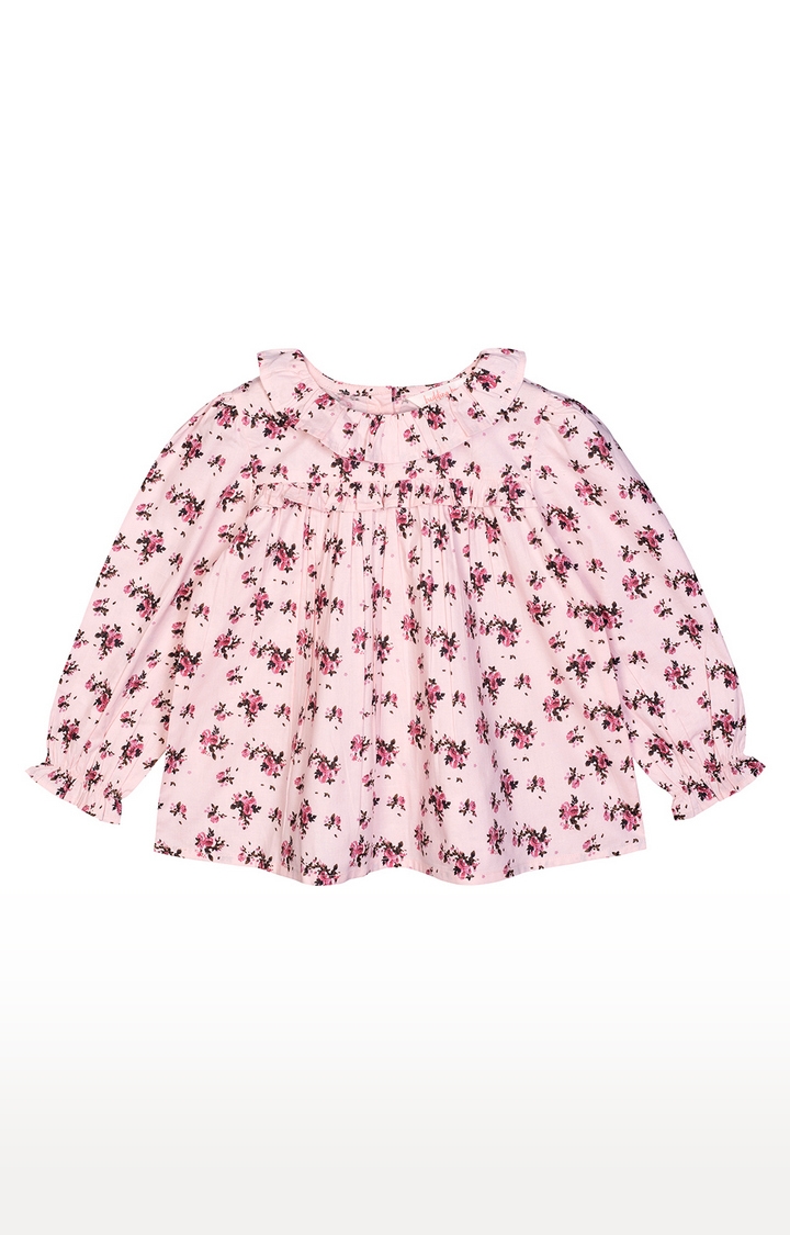 Budding Bees | Pink Floral Top 0