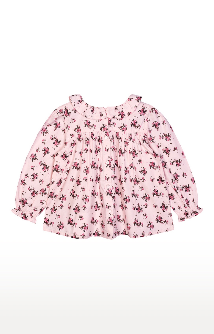 Budding Bees | Pink Floral Top 1