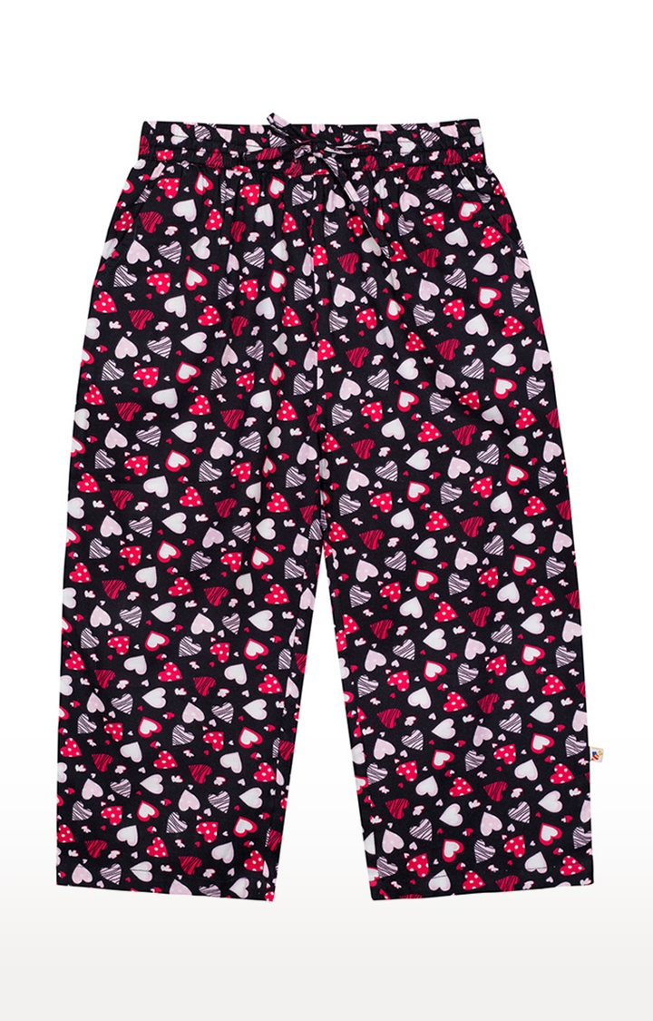 Budding Bees | Black and Pink Printed Clothing Combo Set 5