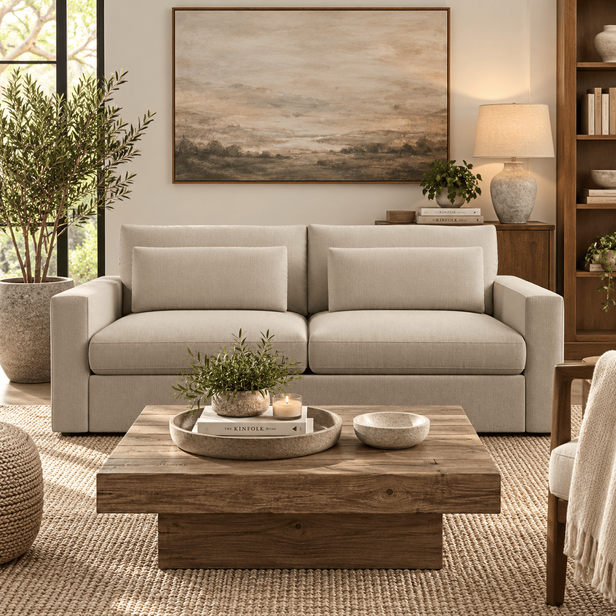 Pottery Barn | Westwood Square Arm Deep Seat Sofa
