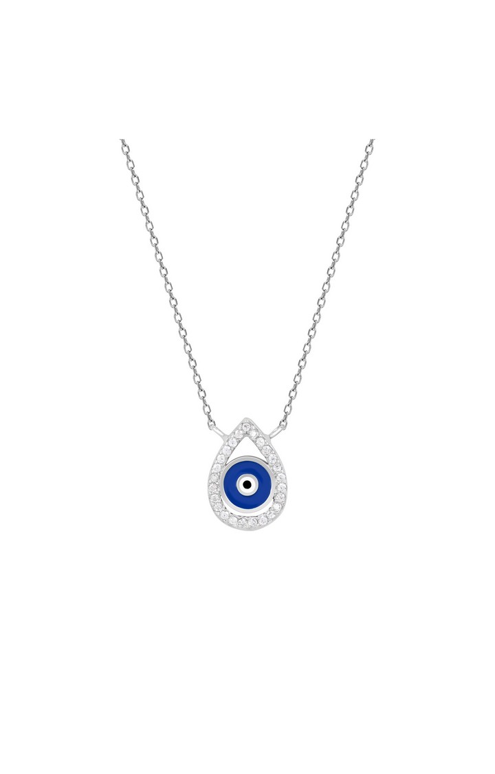 Drop Evil Eye Necklace