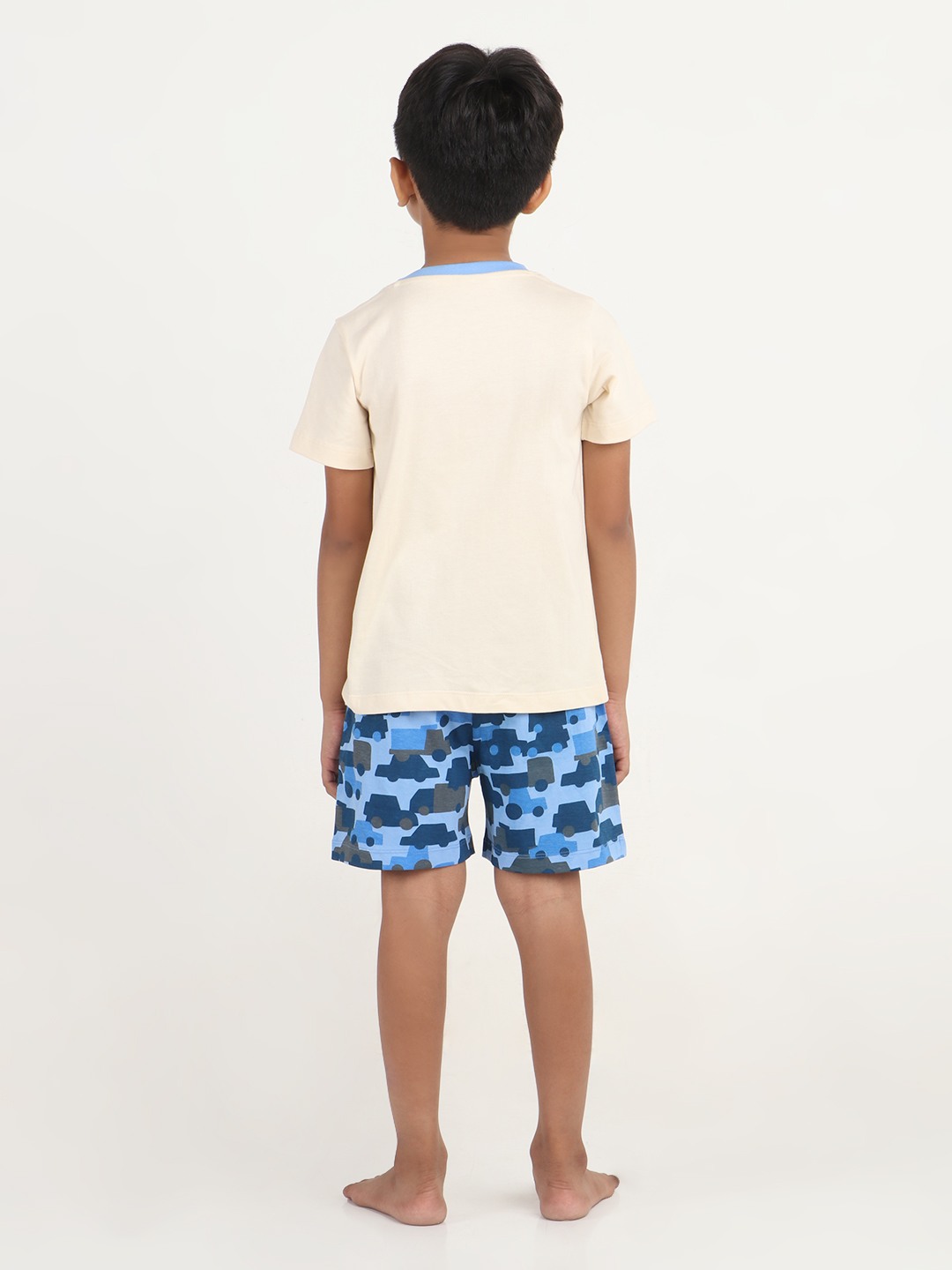 Boys 2 piece T-Shirt & Short -set- Butter Cream