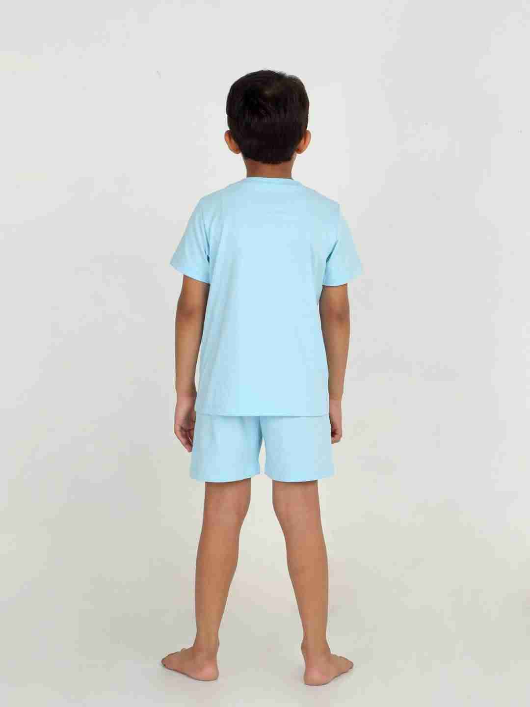 Boys 2 piece T-Shirt & Short -set- Sky Blue