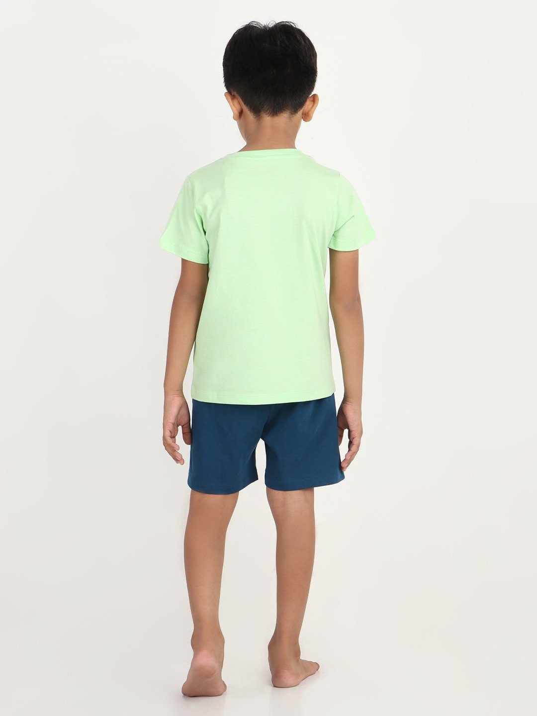 Boys 2 piece T-Shirt & Short -set- Pistachio Green