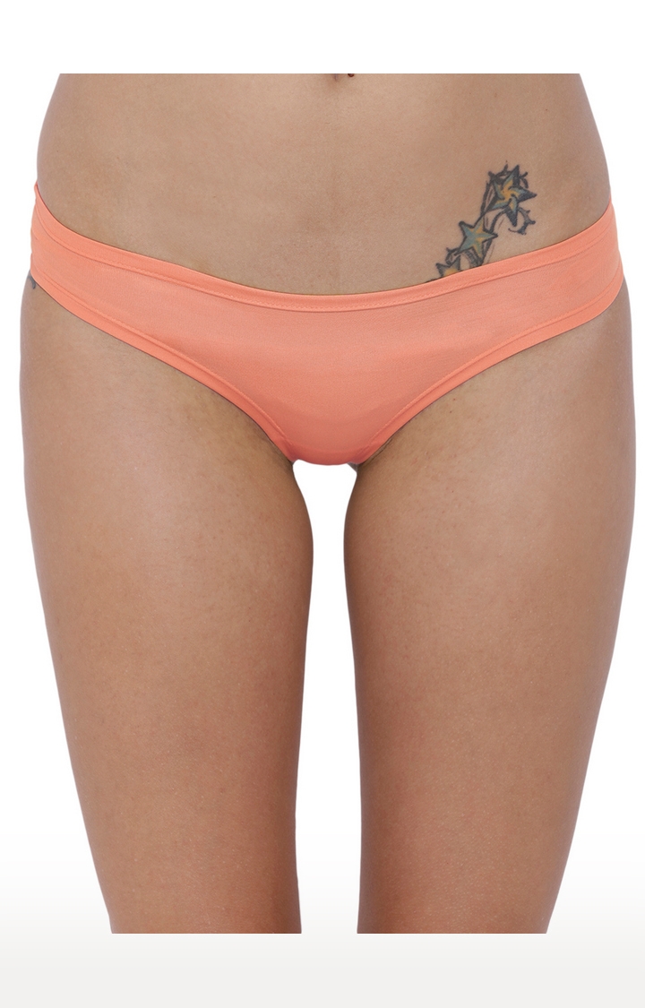 BASIICS by La Intimo | Multicoloured Solid Bikini Panties - Pack of 6 6