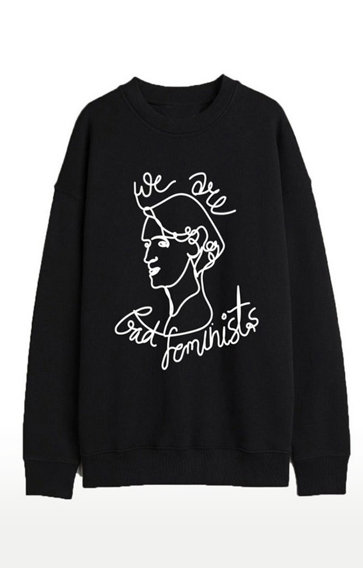 Beeglee | Women's Bad Feminists Baggy Sweatshirt