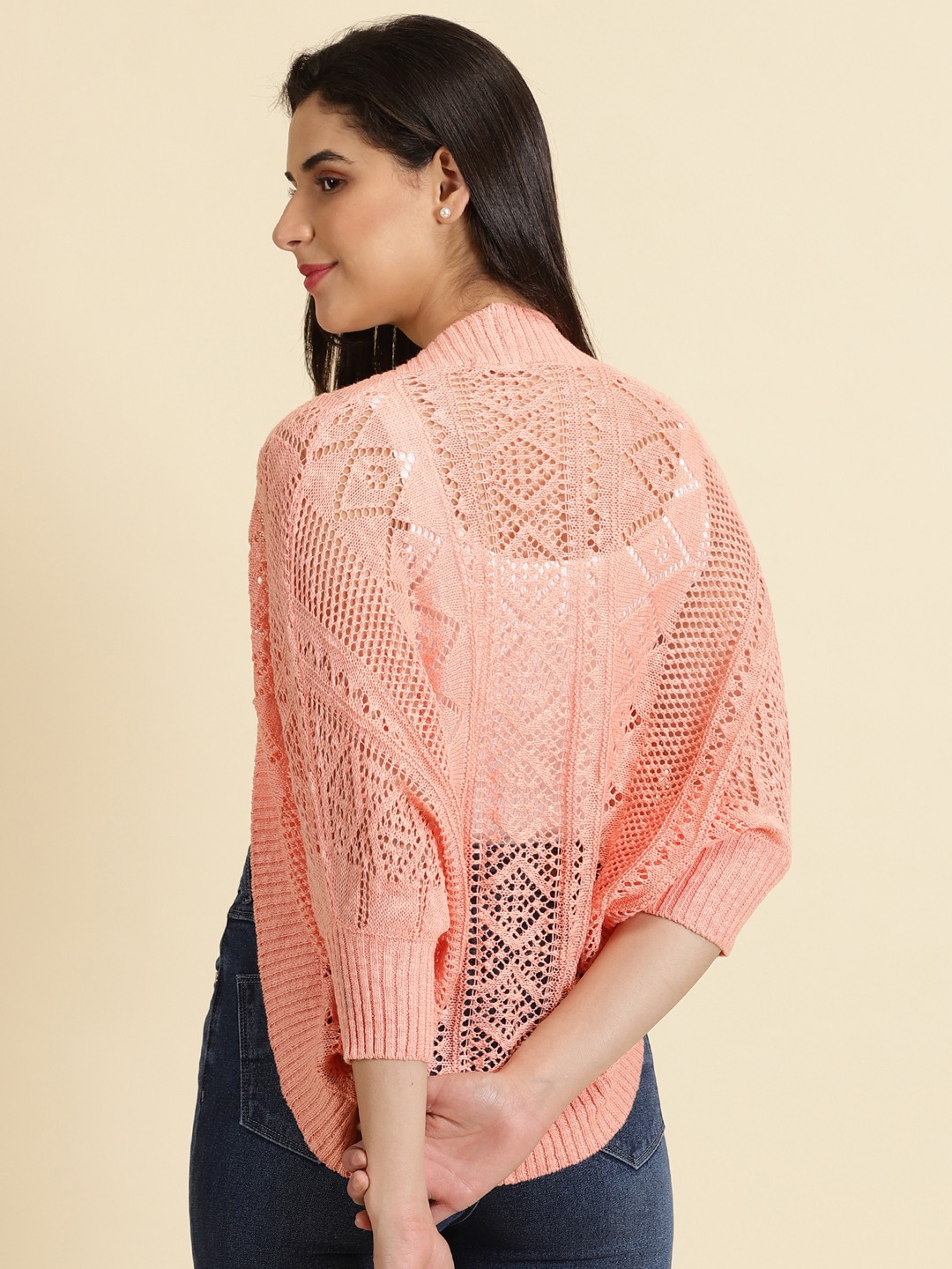 Peach shrug discount
