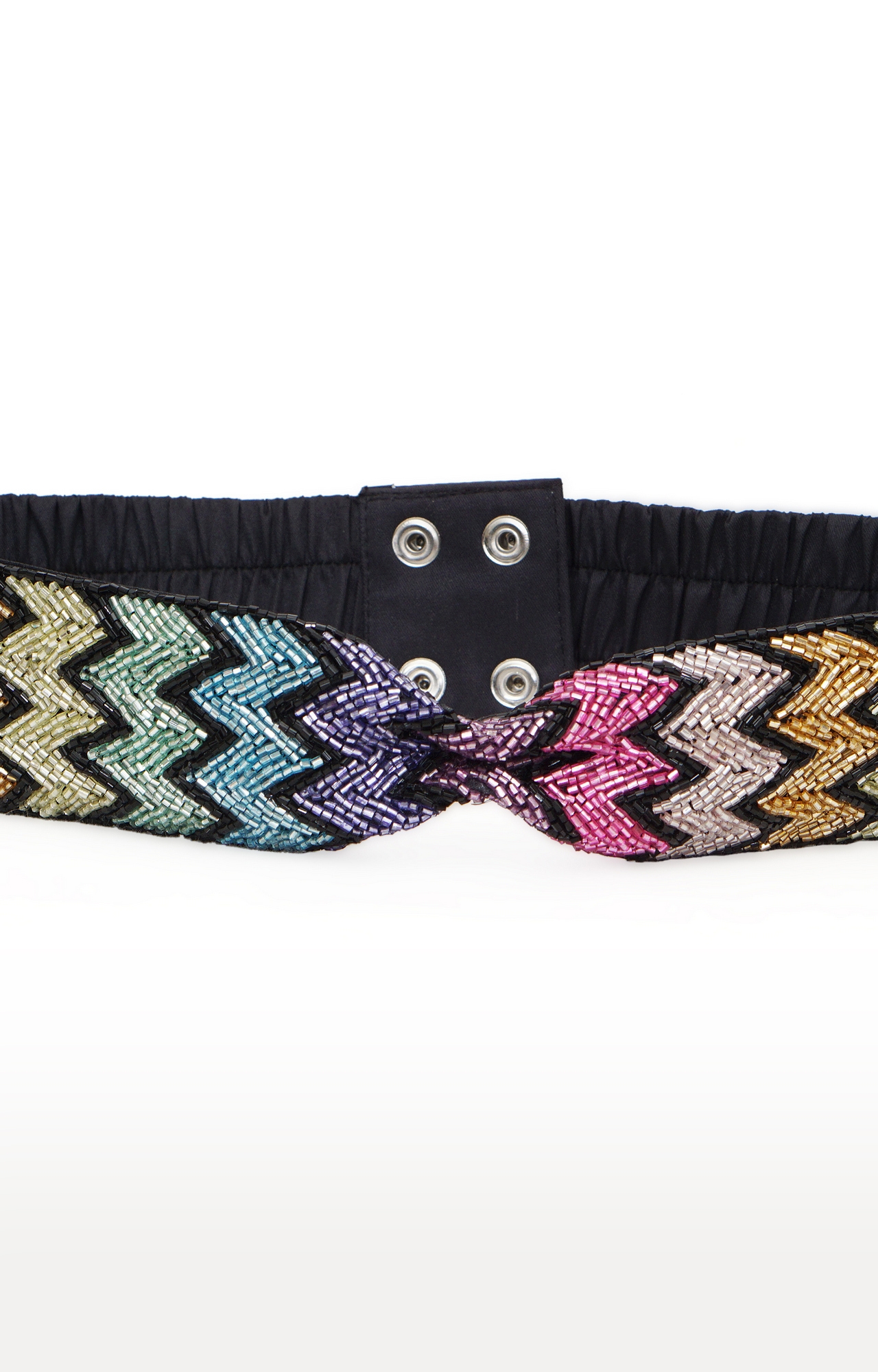DIWAAH | Diwaah Multi-Coloured Casual Embellished Belt 4