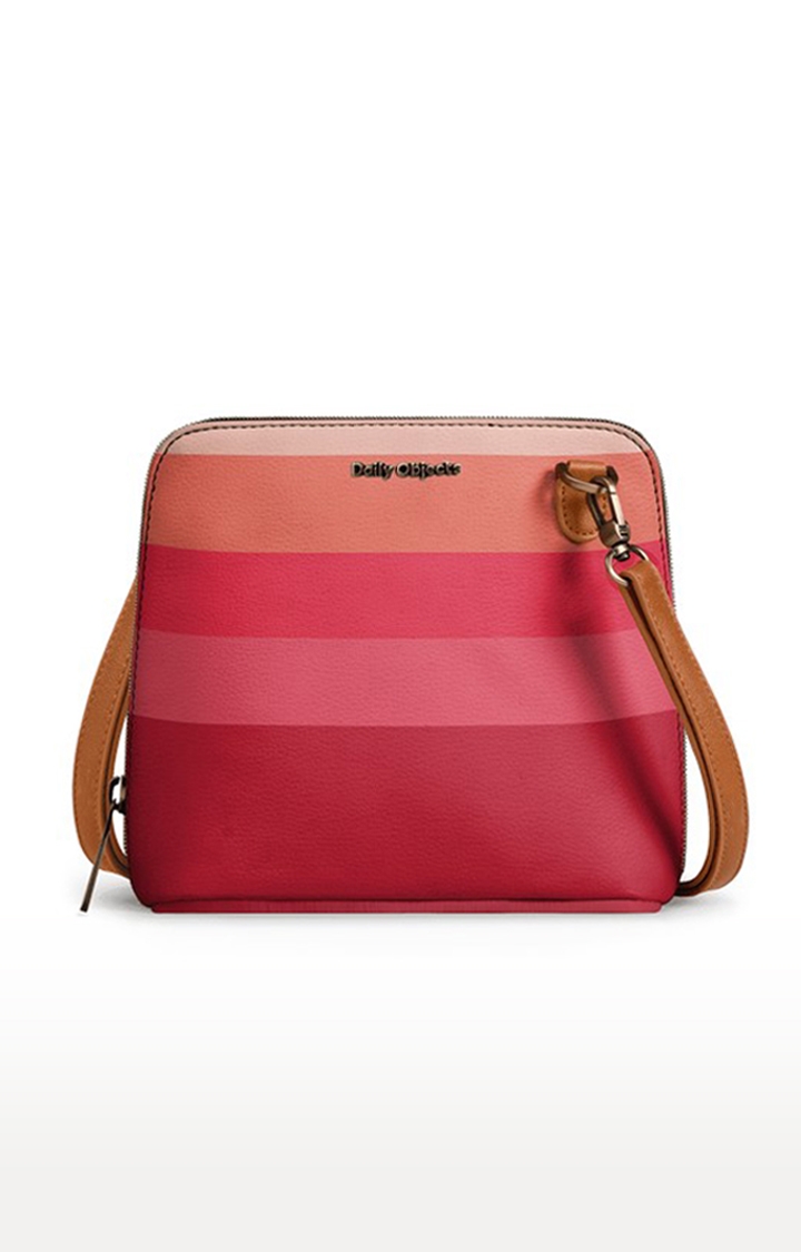 DailyObjects Blush Vegan Leather - Trapeze Crossbody Bag Buy At