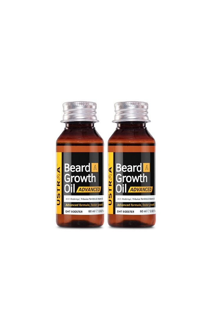 Ustraa | Ustraa Beard growth Oil - Advanced Set Of 2 0