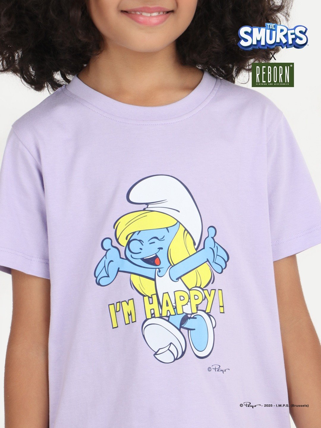 Girls 2 piece T-Shirt & Short -set- Lavender