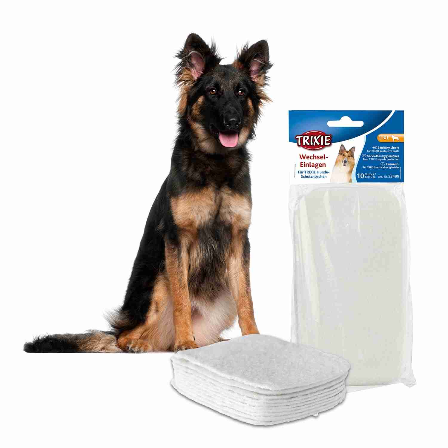 Trixie Pads for Protective Pant for Dogs, 10 Large Pads