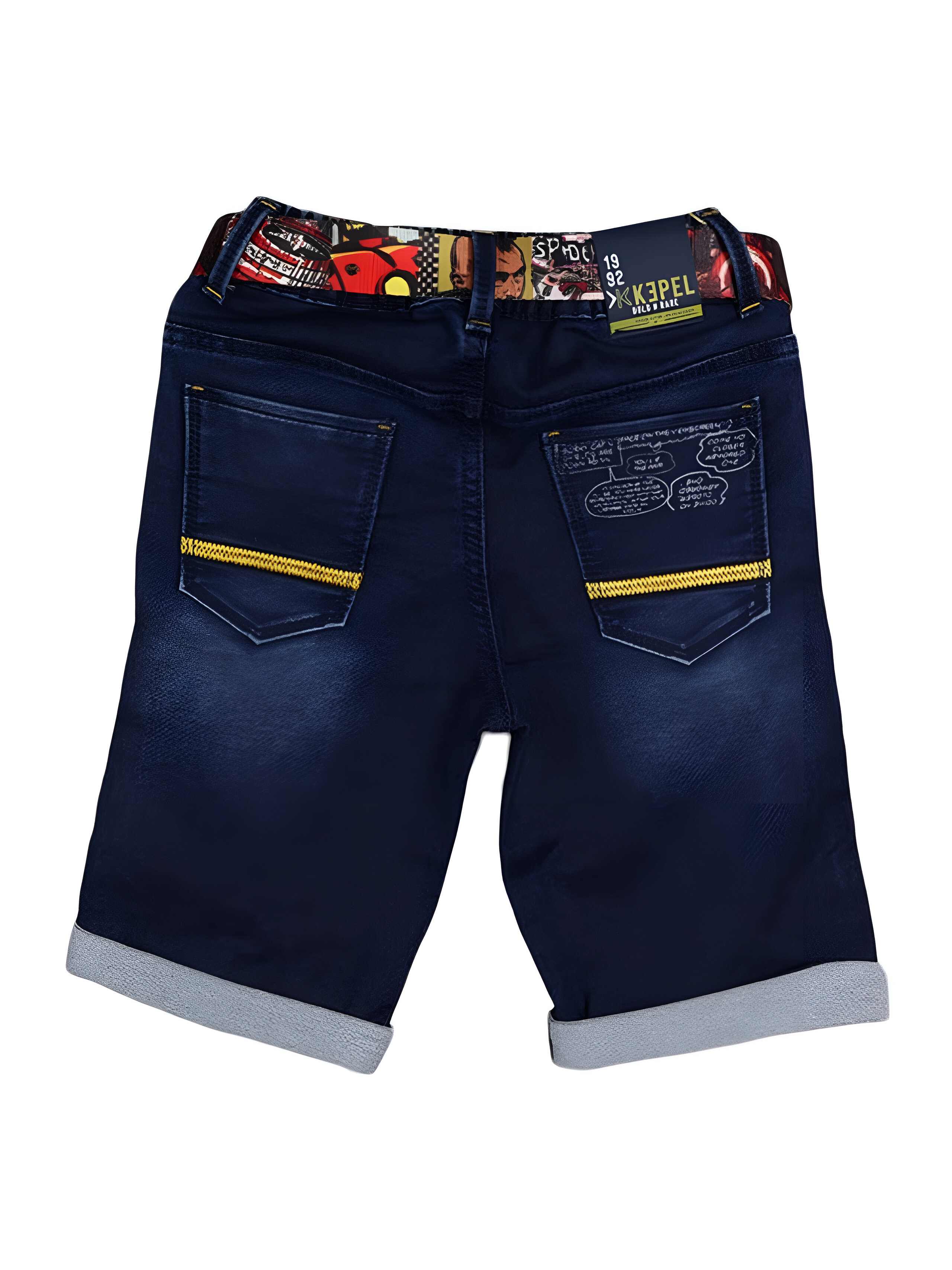 ALBION KEPEL BOYS LOWER D.BLUE CAPRIS