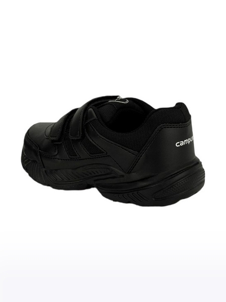 Campus Shoes | Boys Black BINGO 151VS School Shoes 1