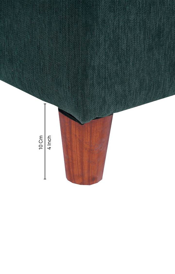 Viva Storage LHS Chaise Lounger Castle Green Colour