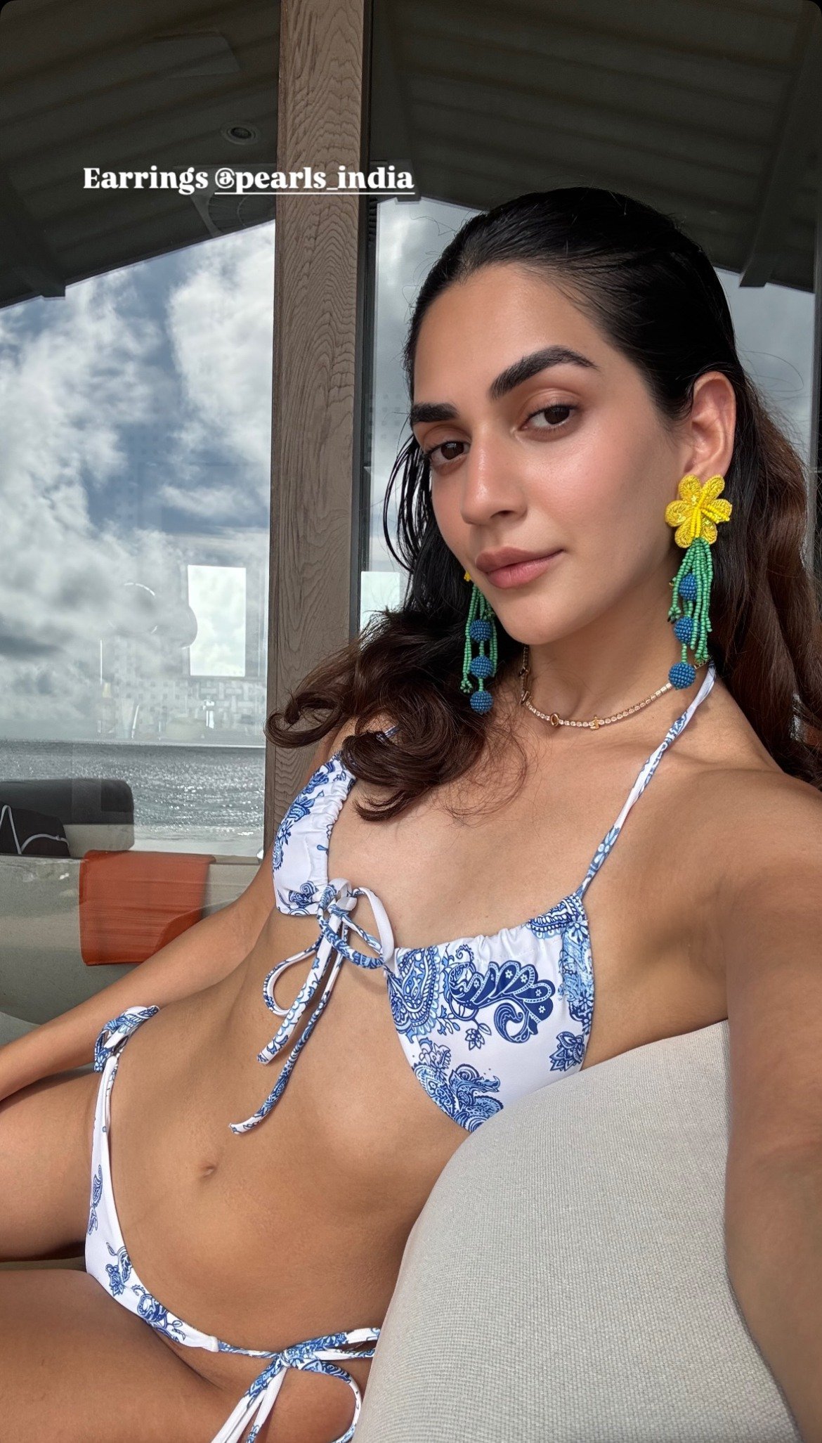 Happy Holidays earrings